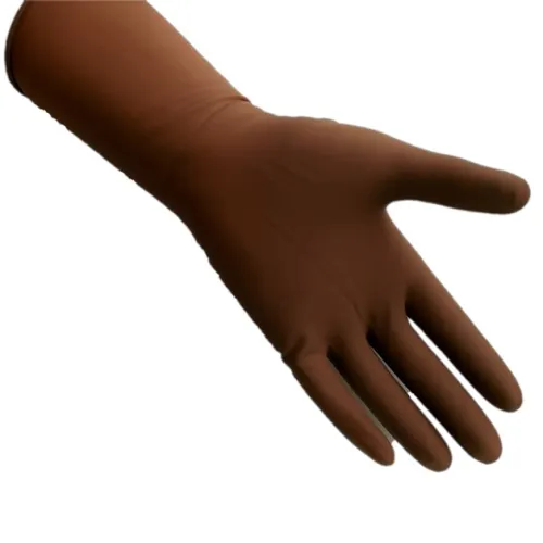 Рукавички хірургічні латексні «MEDICARE» (стерильні, ортопедичні, текстуровані, без пудри, внутрішня поверхня вкрита полімерами, одягаються на мокрі руки, без валика)