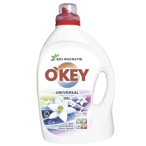 Гель для прання O'key Universal, 4.5 л