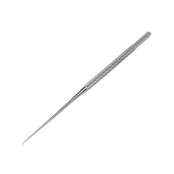 Гачок  для  твердої мозкової оболонки SURGIWELOMED. Довжина 18,5 см, зігнуто під кутом 90 градусів