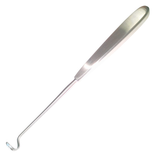 Голка лігатурна по Deschamps, тупа, вигнута у ліву сторону, для правої руки SURGIWELOMED. Довжина 20 см