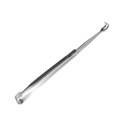 Гачок трахеотомічний по Jackson, двосторонній SURGIWELOMED. Довжина 17 см