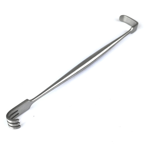 Гачок хірургічний, двосторонній по Senn-Miller, тупий SURGIWELOMED. Довжина 16 см.