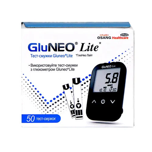 Тест-смужки GluNeo Lite