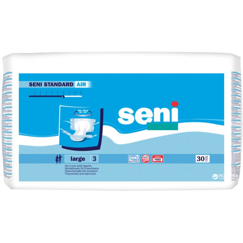 Підгузки для дорослих SENI STANDARD AIR large (30 шт.)