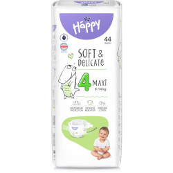 Підгузки дитячі одноразові HAPPY BELLA BABY maxi.(вага 8-14 кг, 44 шт)