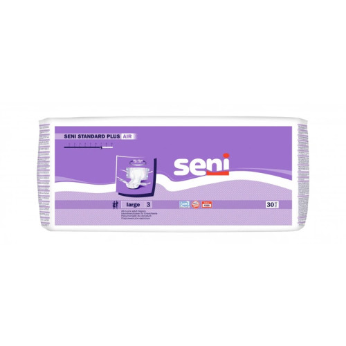 Підгузки для дорослих SENI STANDARD PLUS AIR large. (30 шт.)