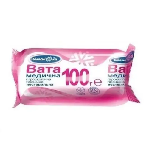 Вата медична гігієнічна нестерильна, рулон