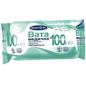 Вата медична хірургічна нестерильна (рулон)